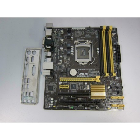 B85M-E ATX DDR3 LGA1150 SATA 6Gb/s Motherboard