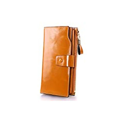 Women's RFID Blocking Genuine Leather