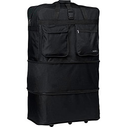 Rolling Wheeled SuitCase (30", Black)