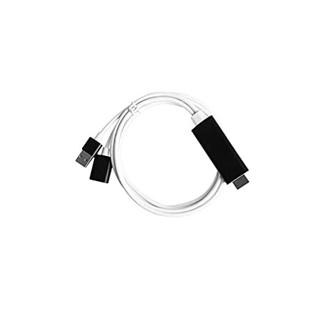 3 in 1 USB Female to HDMI Male Charger Cable