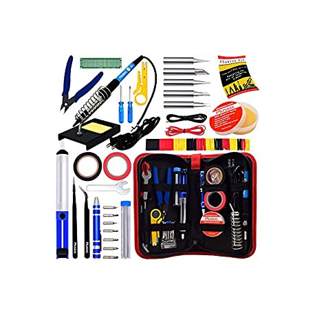 Soldering Iron Kit - Soldering Iron 60W Adjustable Temperature