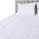 Quilted Fitted Premium Mattress Pad Full Size