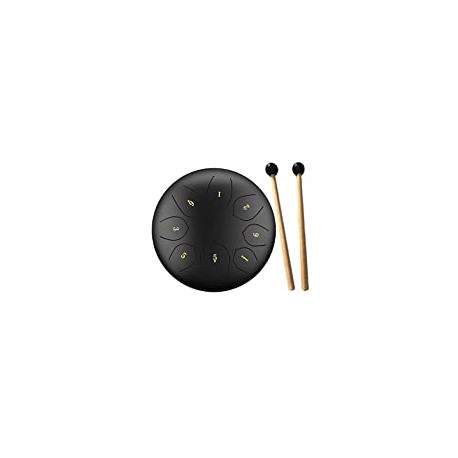 Steel Tongue Drum - 6 inches 8 Notes - Percussion Instrument