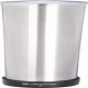 Pack 2 of 12-24 oz Stainless Steel Pull Type Beverage Cup Dispenser