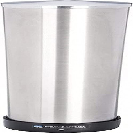 Pack 2 of 12-24 oz Stainless Steel Pull Type Beverage Cup Dispenser