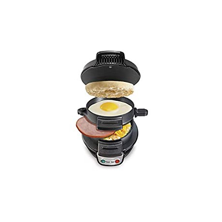 Hamilton Beach Breakfast Sandwich Maker with Egg Cooker Ring