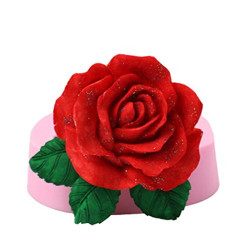 3D Big Rose Flower Cake Mold Silicone